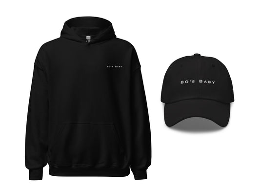 80's Baby Hoodie Set