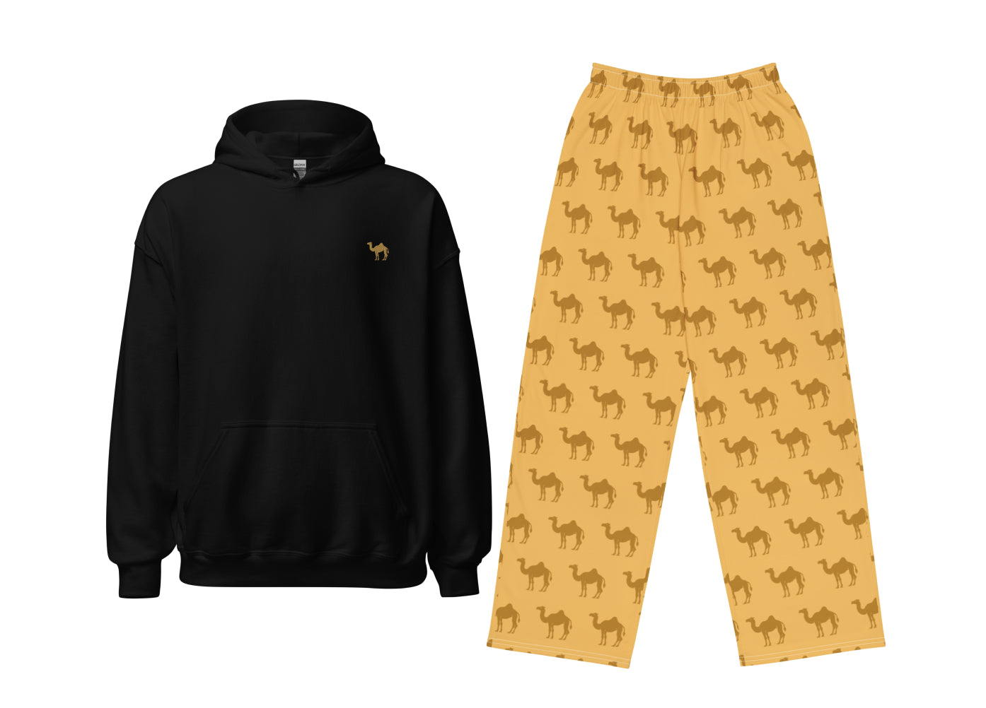 Camel Lightweight Hoodie & Pants Set