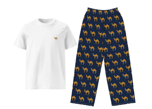 Camel (Navy) T-Shirt & Pants set