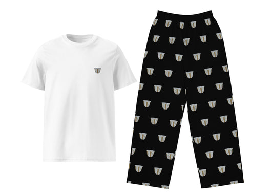 Finjan (White) T-Shirt & Pants Set