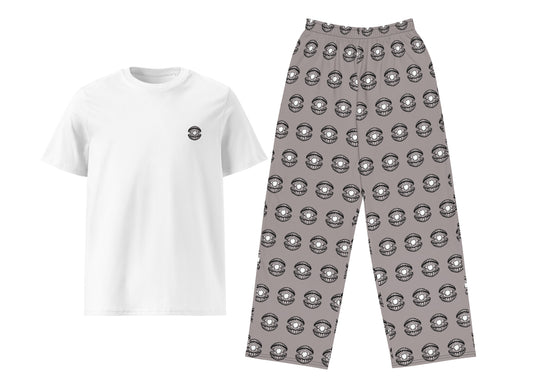 Pearl (Dark Grey) T-Shirt & Pants Set