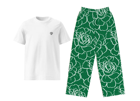 Rose T-Shirt & Pants Set