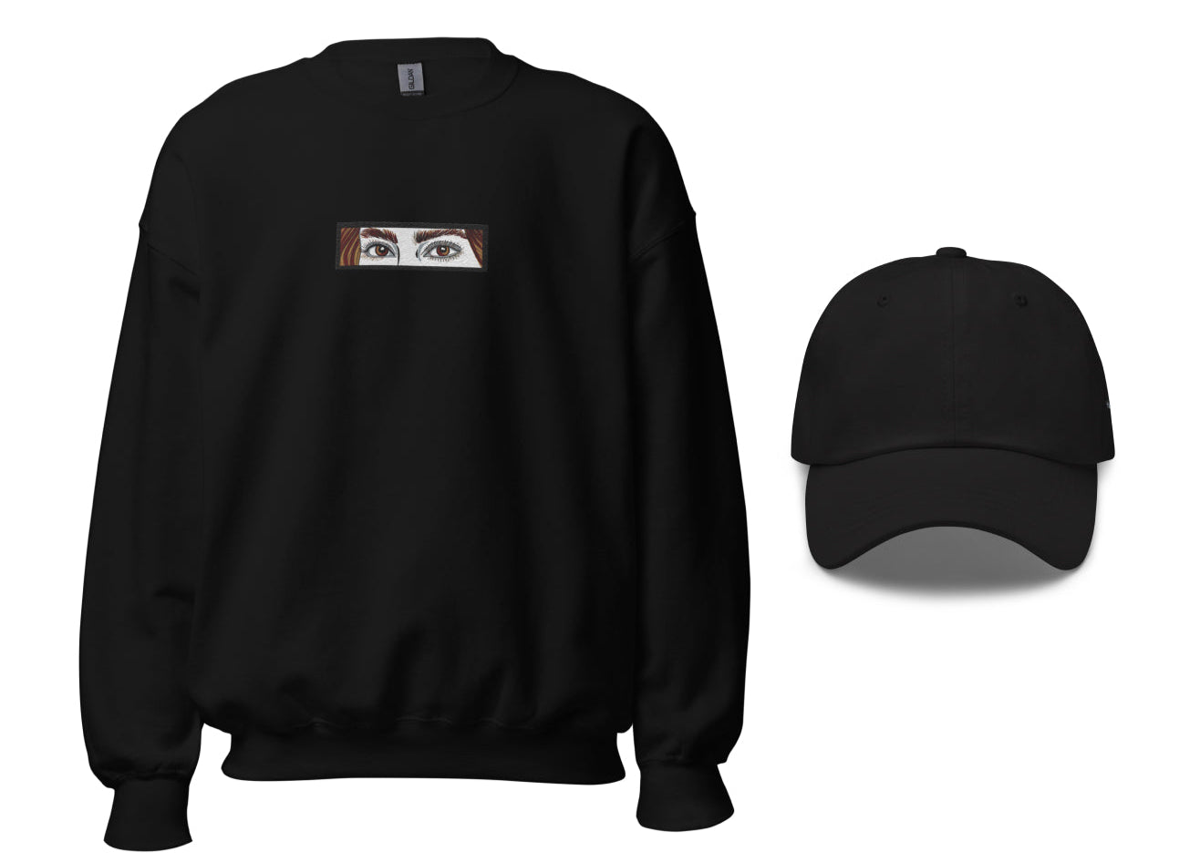 Woman's Eyes Sweatshirt Set