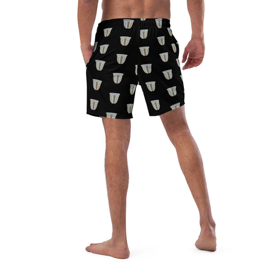 Finjan Pattern - All-Over Print Recycled Swim Trunks