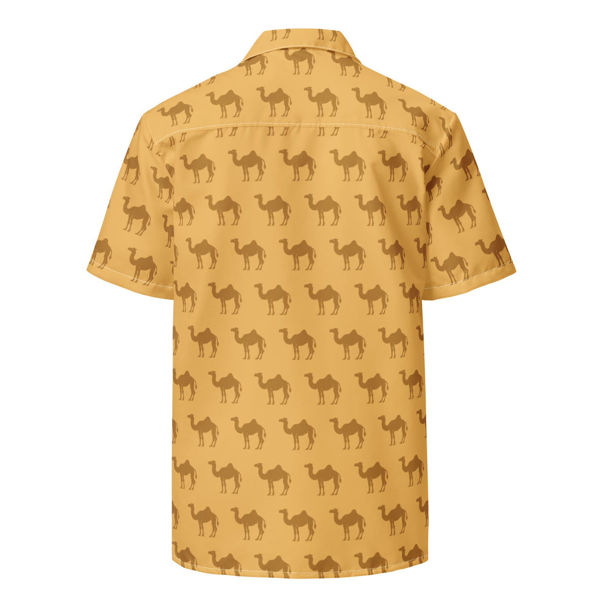 Camel Pattern Shirt & Swim Trunks Set
