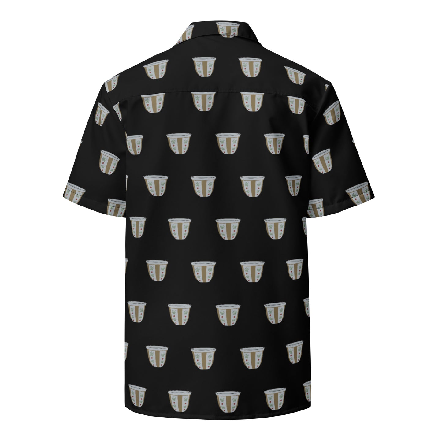Finjan Pattern - Unisex Button Shirt