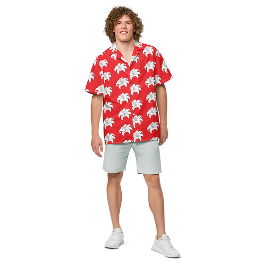 الزنابق - قميص بأزرار للجنسين