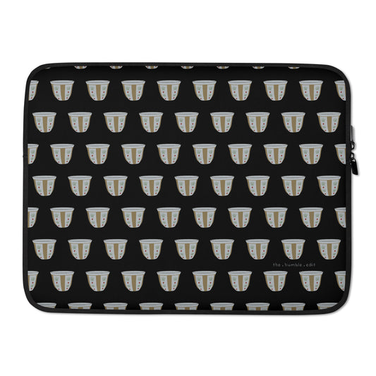نمط الفنجان - غطاء الكمبيوتر المحمول
