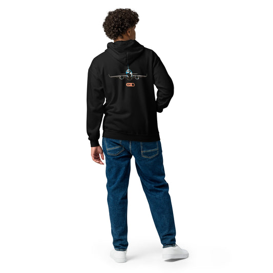 Flight Mode Zip Hoodie Set