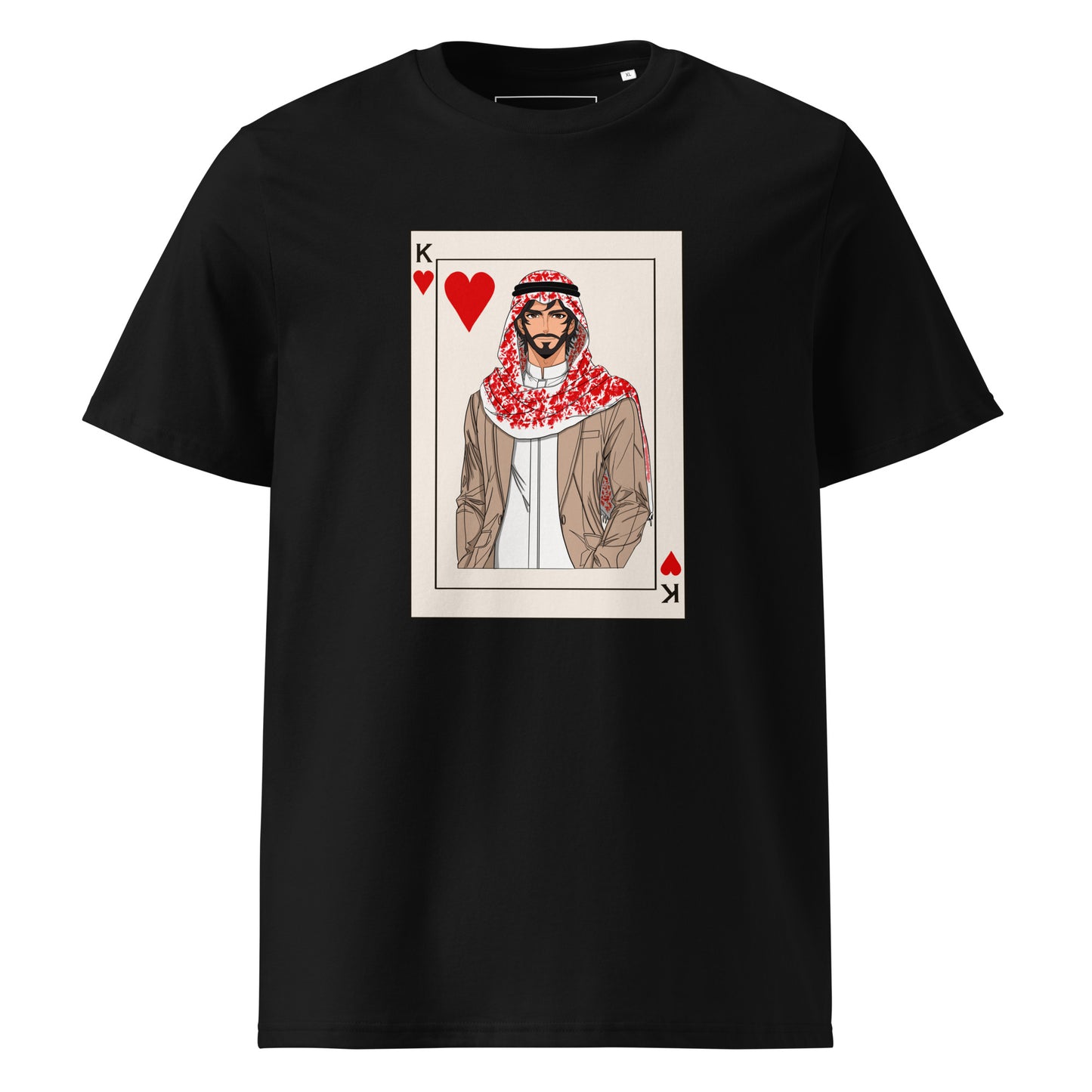 King of Hearts - Unisex Organic Cotton T-shirt