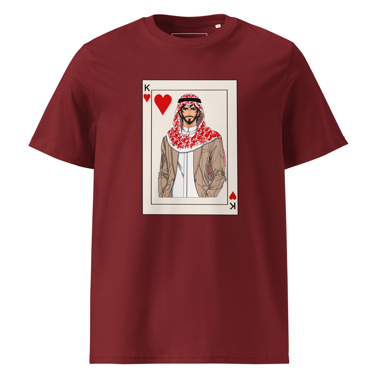 King of Hearts - Unisex Organic Cotton T-shirt