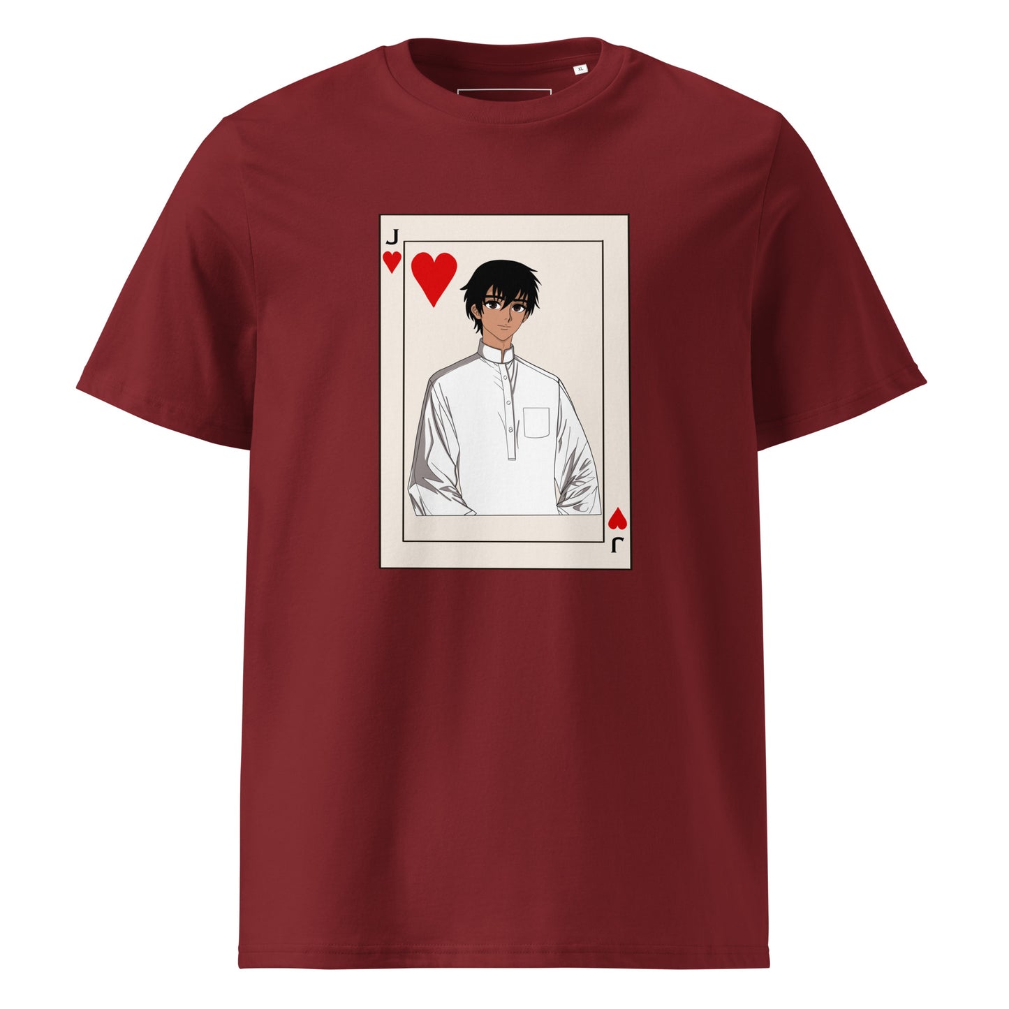 Jack of Hearts - Unisex Organic Cotton T-shirt