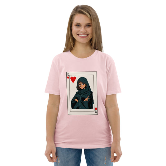Queen Of Hearts - Unisex Organic Cotton T-shirt
