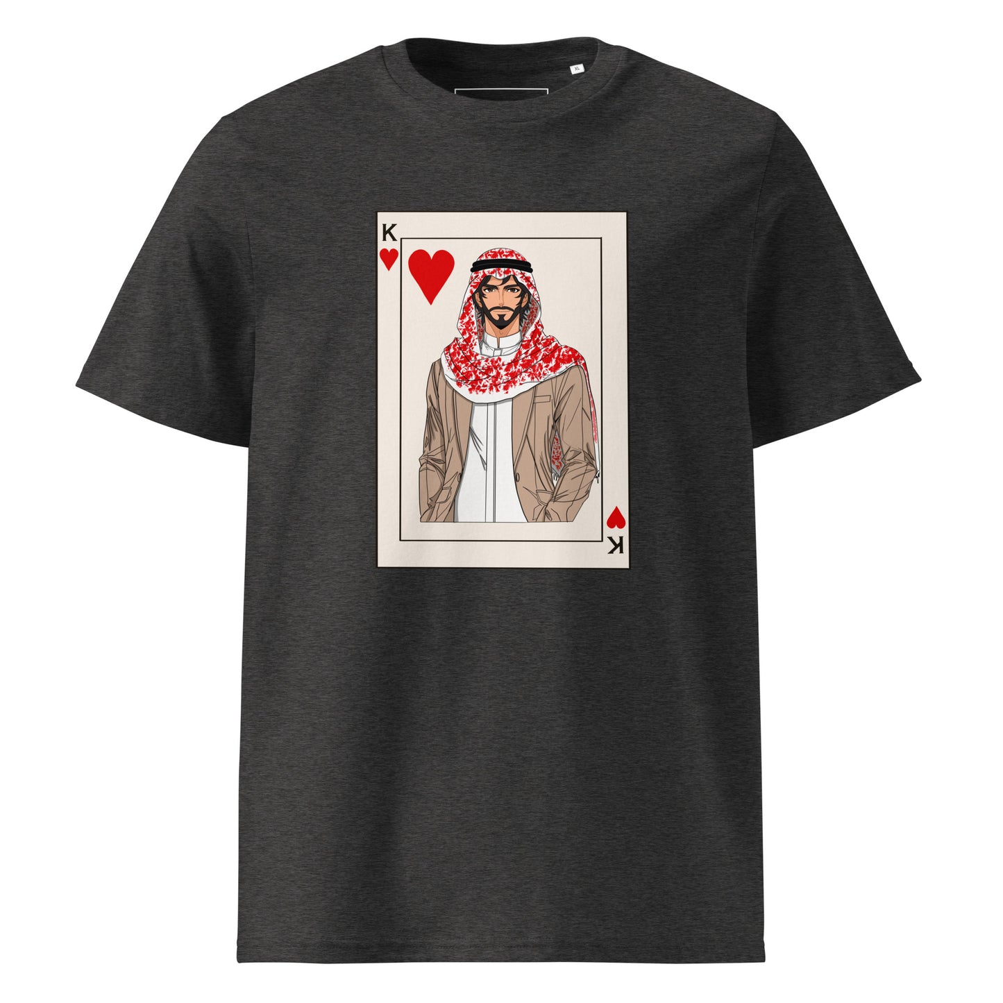 King of Hearts - Unisex Organic Cotton T-shirt