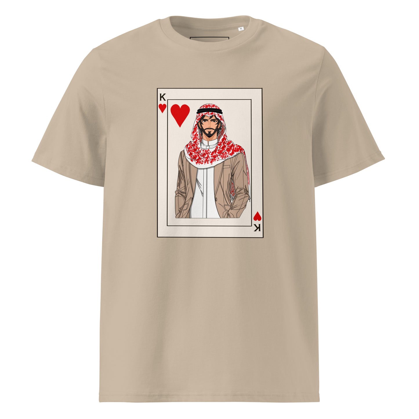 King of Hearts - Unisex Organic Cotton T-shirt