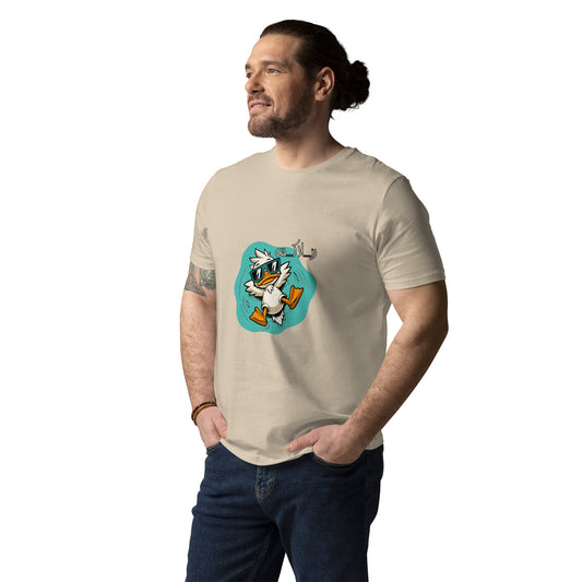 Relaxing Duck - Unisex Organic Cotton T-shirt