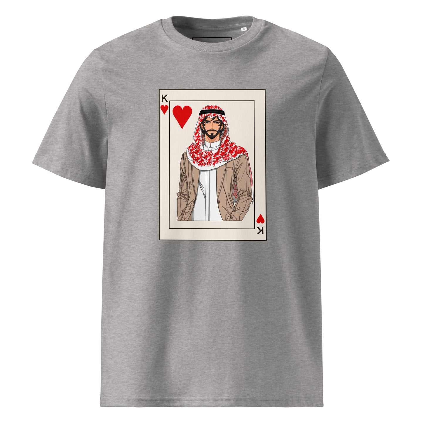 King of Hearts - Unisex Organic Cotton T-shirt