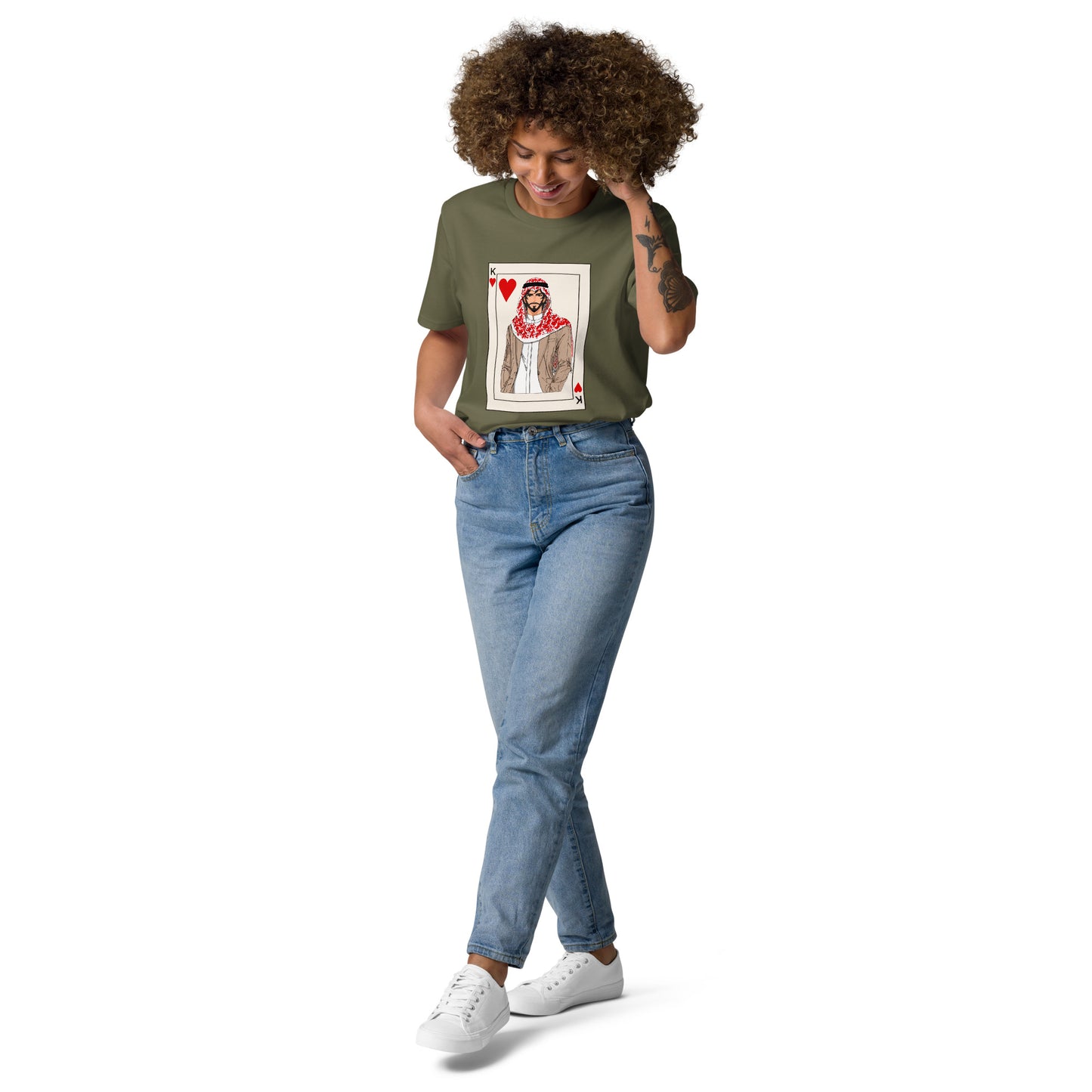 King of Hearts - Unisex Organic Cotton T-shirt