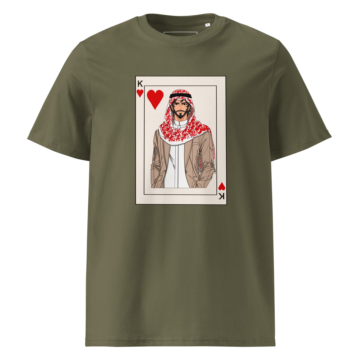 King of Hearts - Unisex Organic Cotton T-shirt
