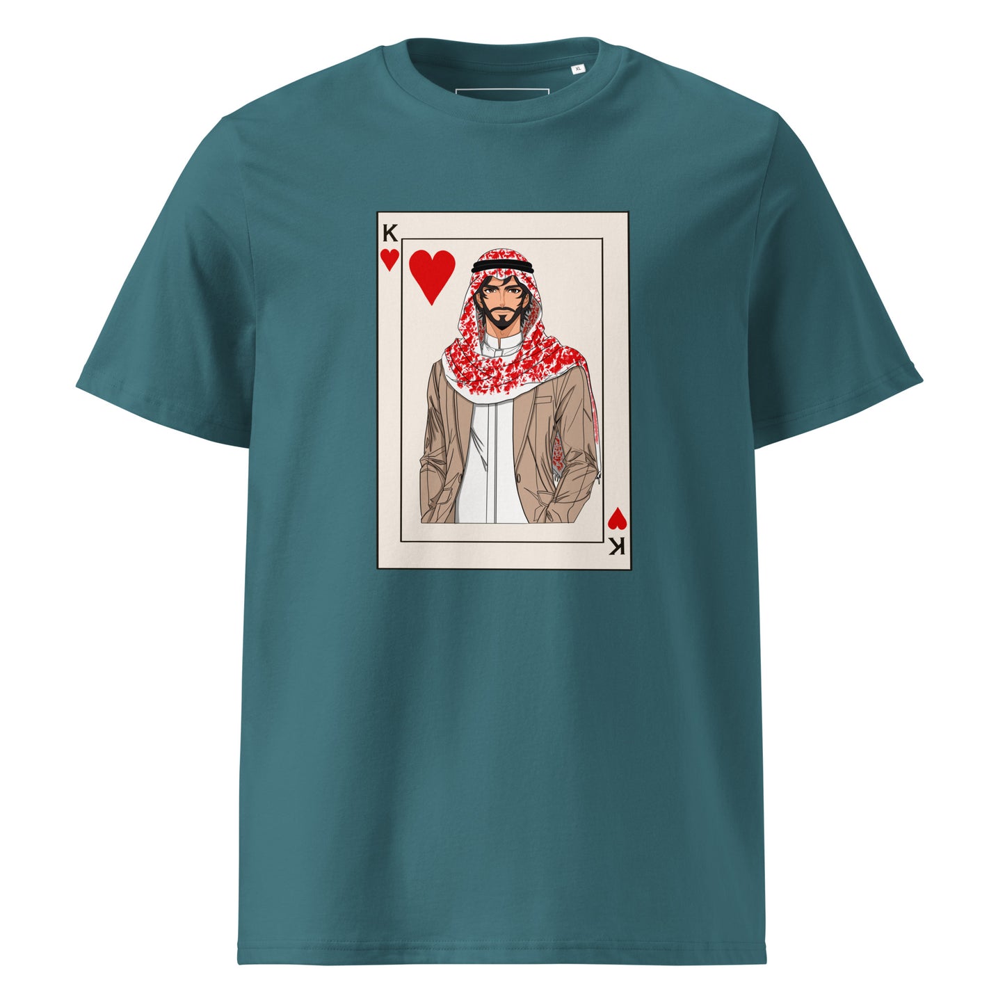King of Hearts - Unisex Organic Cotton T-shirt