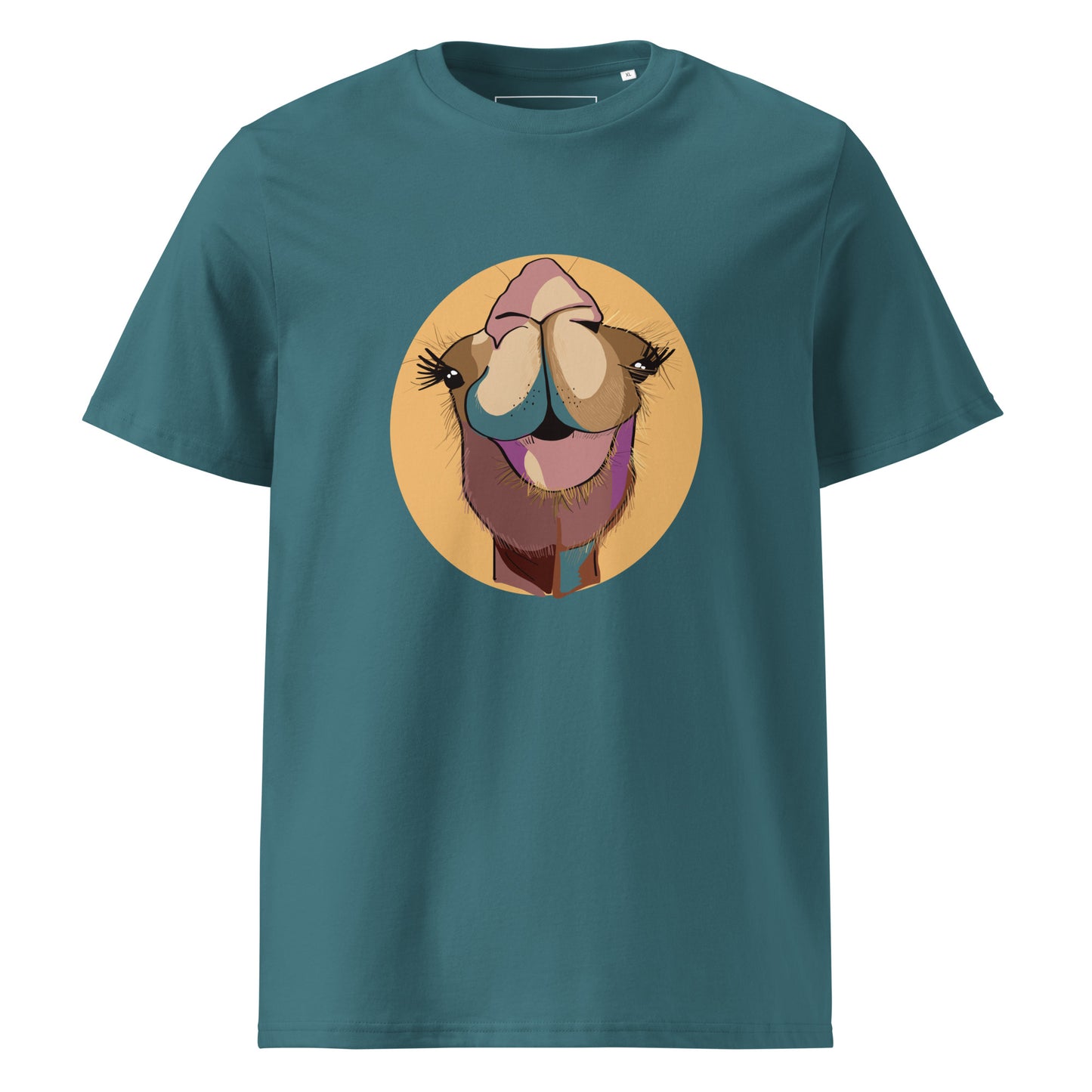 Camel Close Up - Unisex Organic Cotton T-shirt