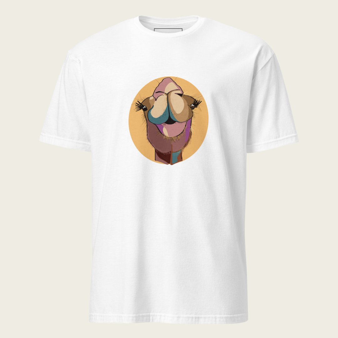 camel on softsyle tshirt