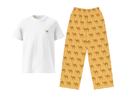 Camel T-Shirt & Pants Set