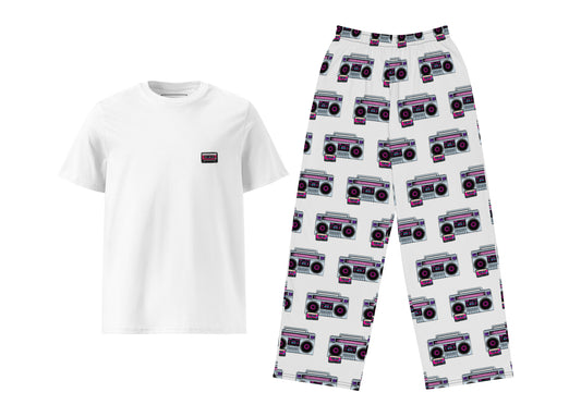Cassette Tape T-Shirt & Pants Set