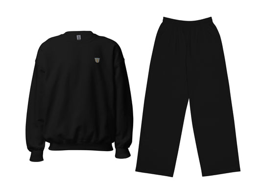 Finjan (Complete Black) Sweatshirt & Pants Set