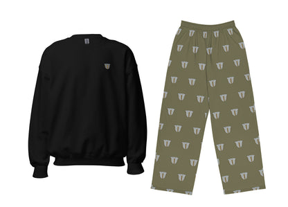 Finjan (Khaki) Sweatshirt & Pants Set