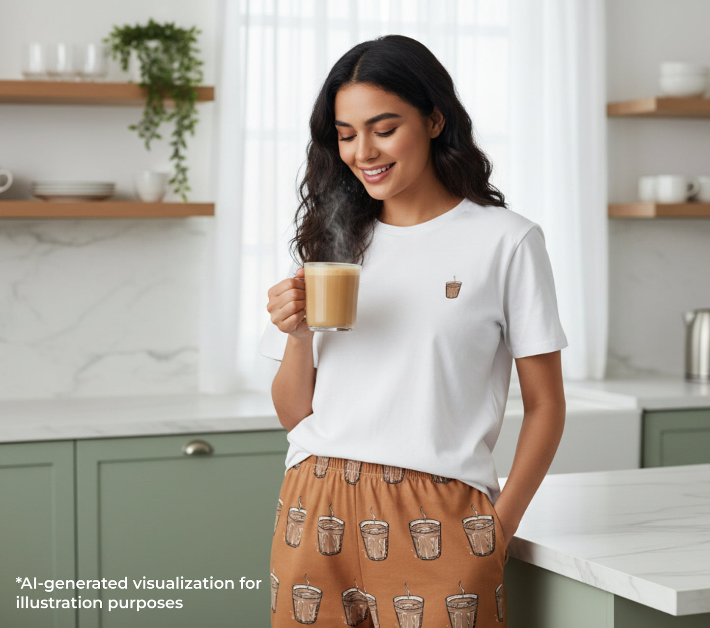 مجموعة تيشيرت وبنطال الكرك