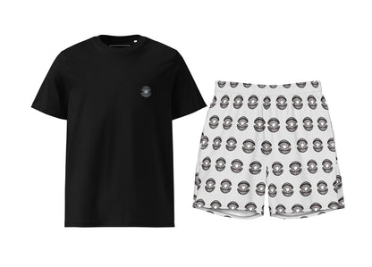 Pearl T-Shirt & Swim Trunks Set