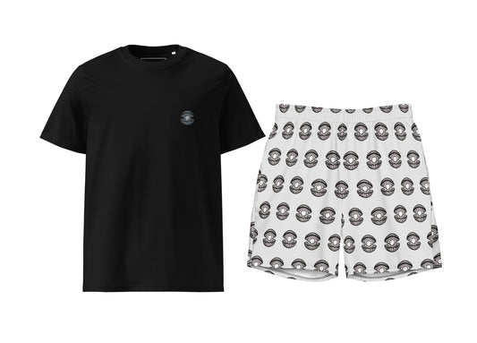 Pearl T-Shirt & Swim Trunks Set