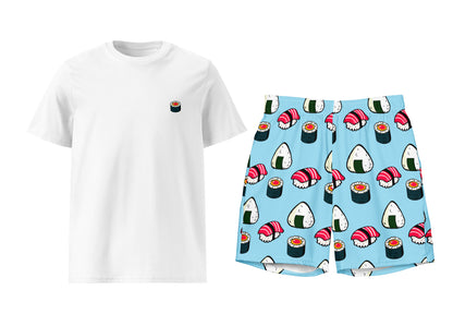 Sushi T-Shirt & Swim Trunks Set