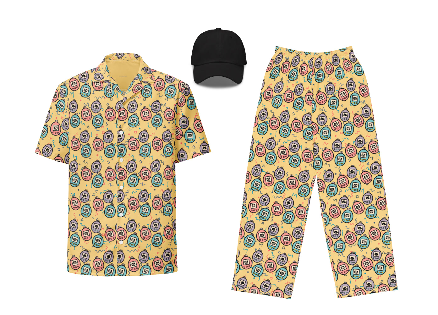 Virtual Pet & Scribbles Pattern Set