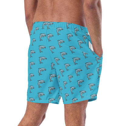 Dolphin (Blue) T-Shirt & Swim Trunks Set
