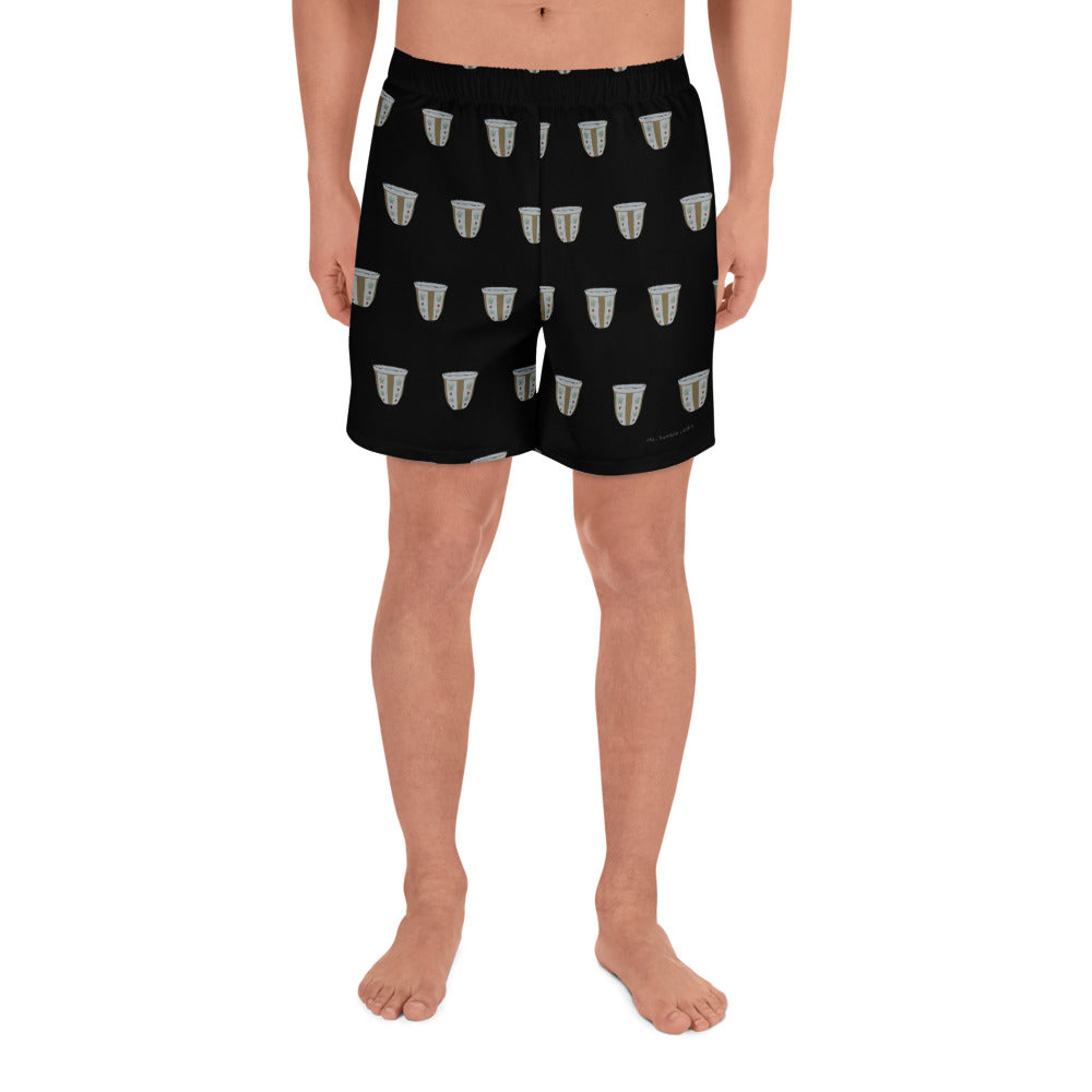 Finjan Pattern T-Shirt & Athletic Long Shorts Set