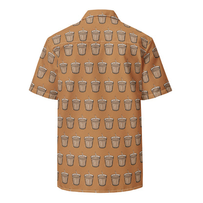 Karak Pattern Shirt & Swim Trunks Set