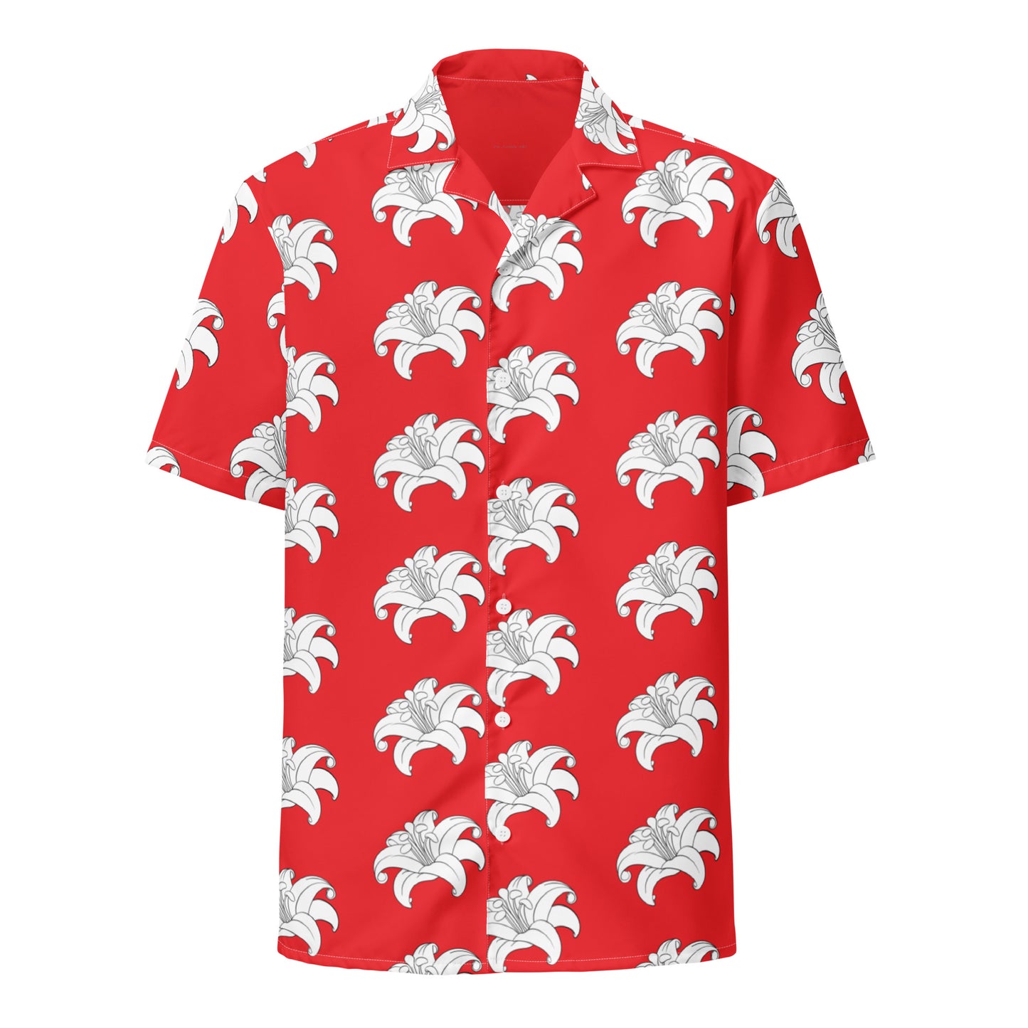 Lilies - Unisex Button Shirt