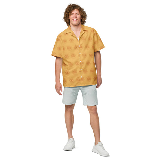 Eyes Pattern - Unisex Button Shirt