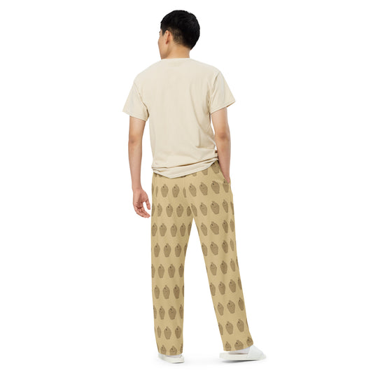 7a9ala - Unisex Wide-Leg Pants