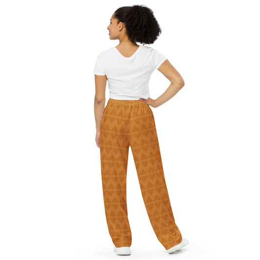 Bohemian Triangle - Unisex Wide-Leg Pants