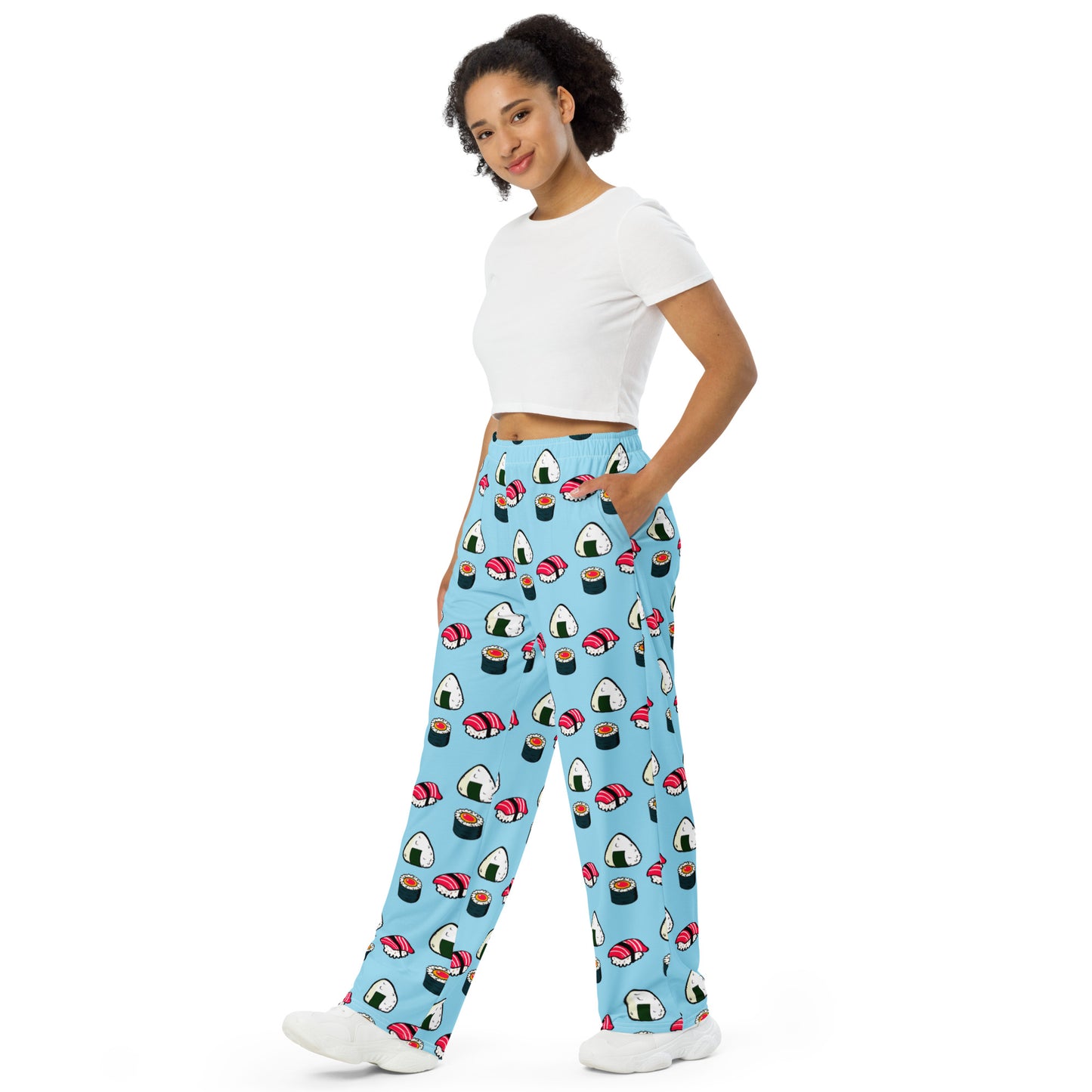 Onigiri & Sushi Ensemble T-Shirt & Pants Set