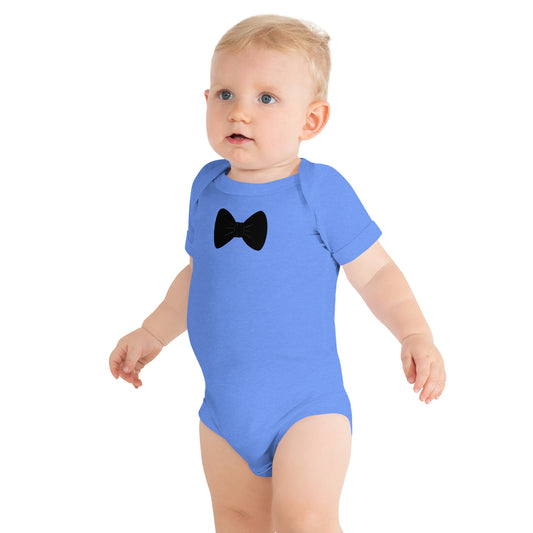 Baby Chic Bow Tie - Baby Short Sleeve One Piece