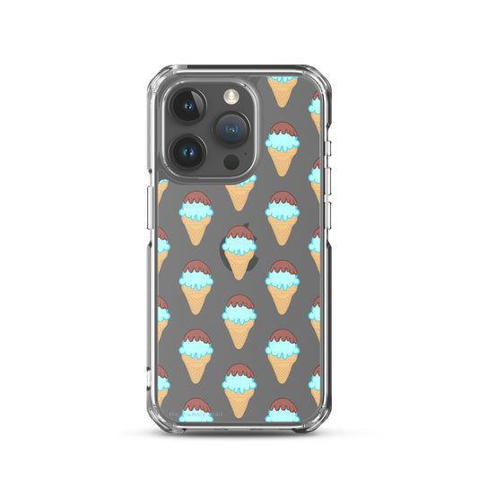 Ice Cream - Clear Case for iPhone®