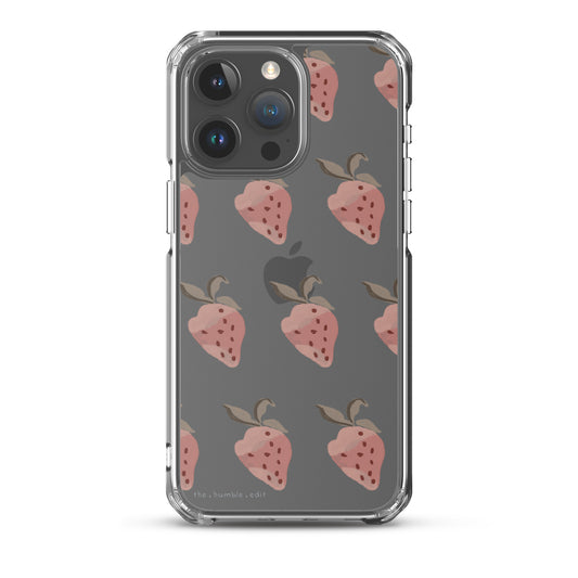 Strawberry - Clear Case for iPhone®