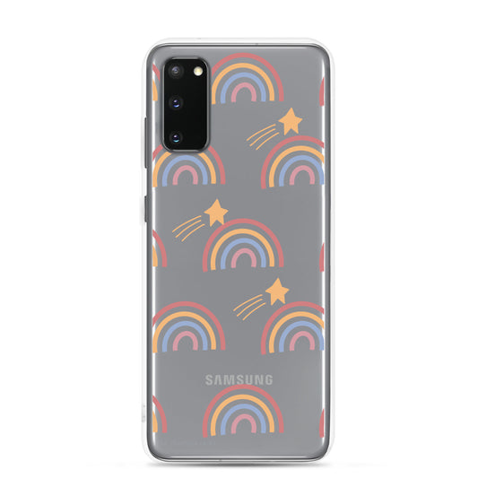 Rainbows & Shooting Stars - Clear Case for Samsung®