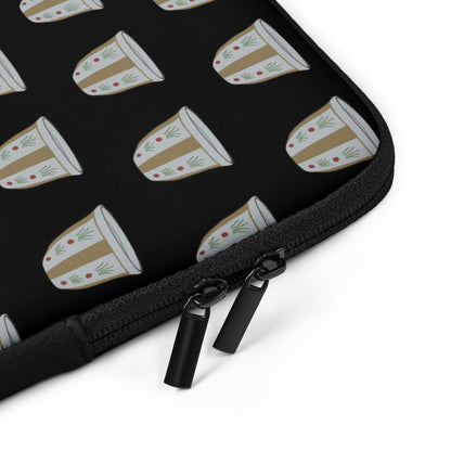 نمط الفنجان - غطاء الكمبيوتر المحمول