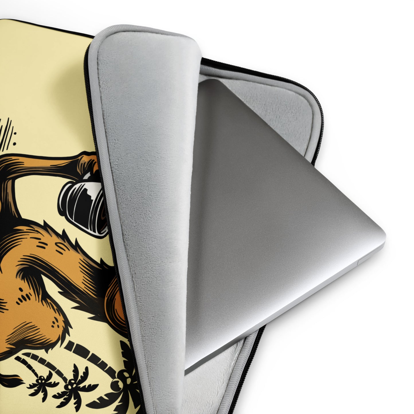 جمل مع نظارة شمسية - غطاء الكمبيوتر المحمول