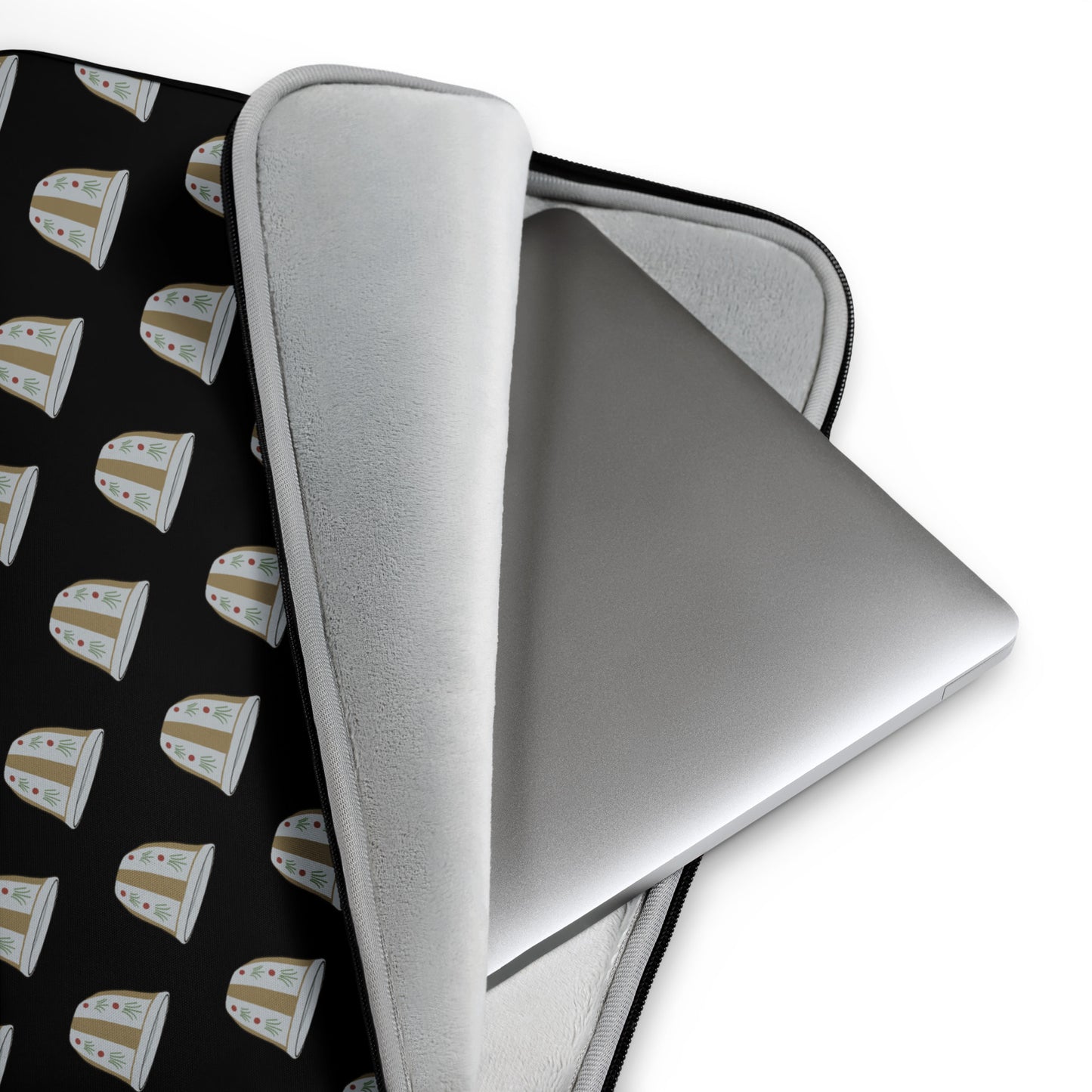 نمط الفنجان - غطاء الكمبيوتر المحمول